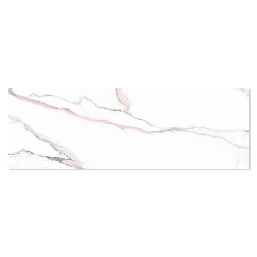 Marmor Veggflis Fantasy Marble Rosa Matt 30x90 cm